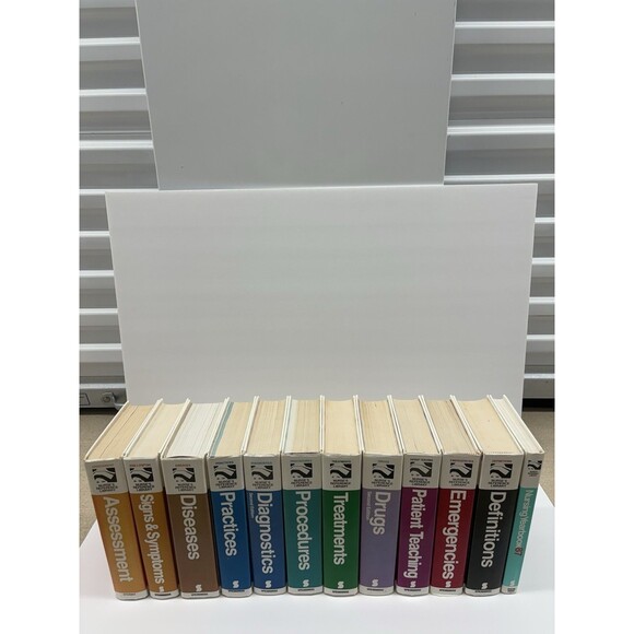 Nurses Reference Library Lot of 12 books, Assessment, Emergencies, and more... - Picture 1 of 16